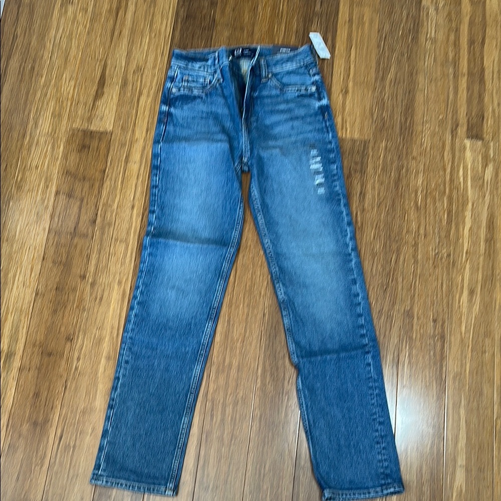 GAP Blue Straight Leg Jeans Essential Style NWT